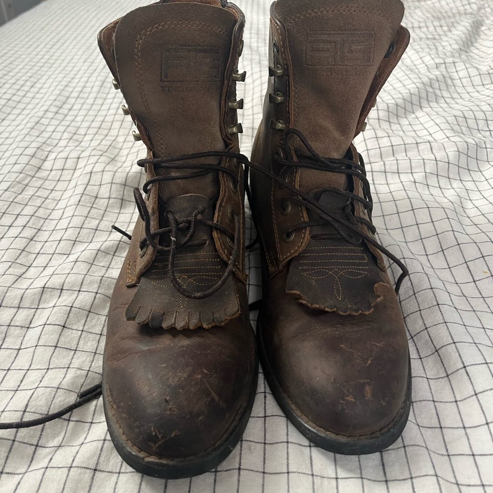 Ariat Womens Brown Laceup Books